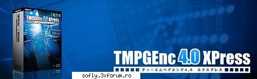tmpgenc 4.0 xpress encoder is now twice as powerful as before. offering the most common file formats