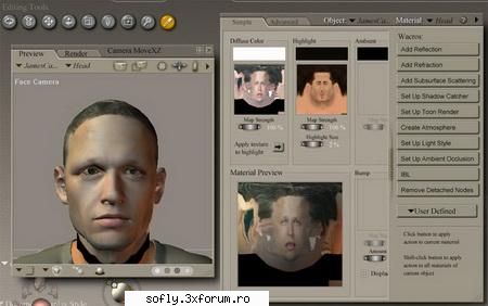 faceshop pro is a powerful that allows you to create a unique 3d head from your face morphs for