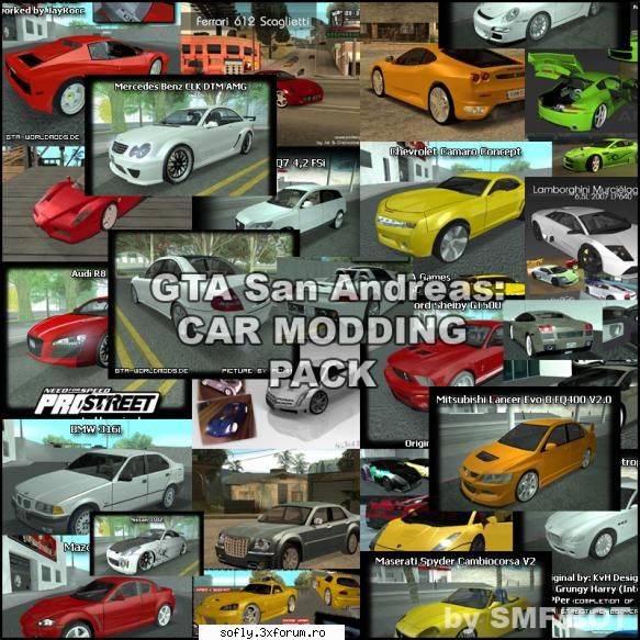 gta san andreas: car mod big fan gta san andreas, downloaded lot car mods and myself modded them and